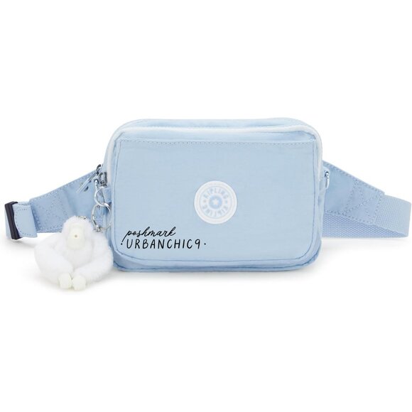 NWT KIPLING Abanu Multi Convertible Crossbody Bag - Frost Blue - Picture 3 of 13